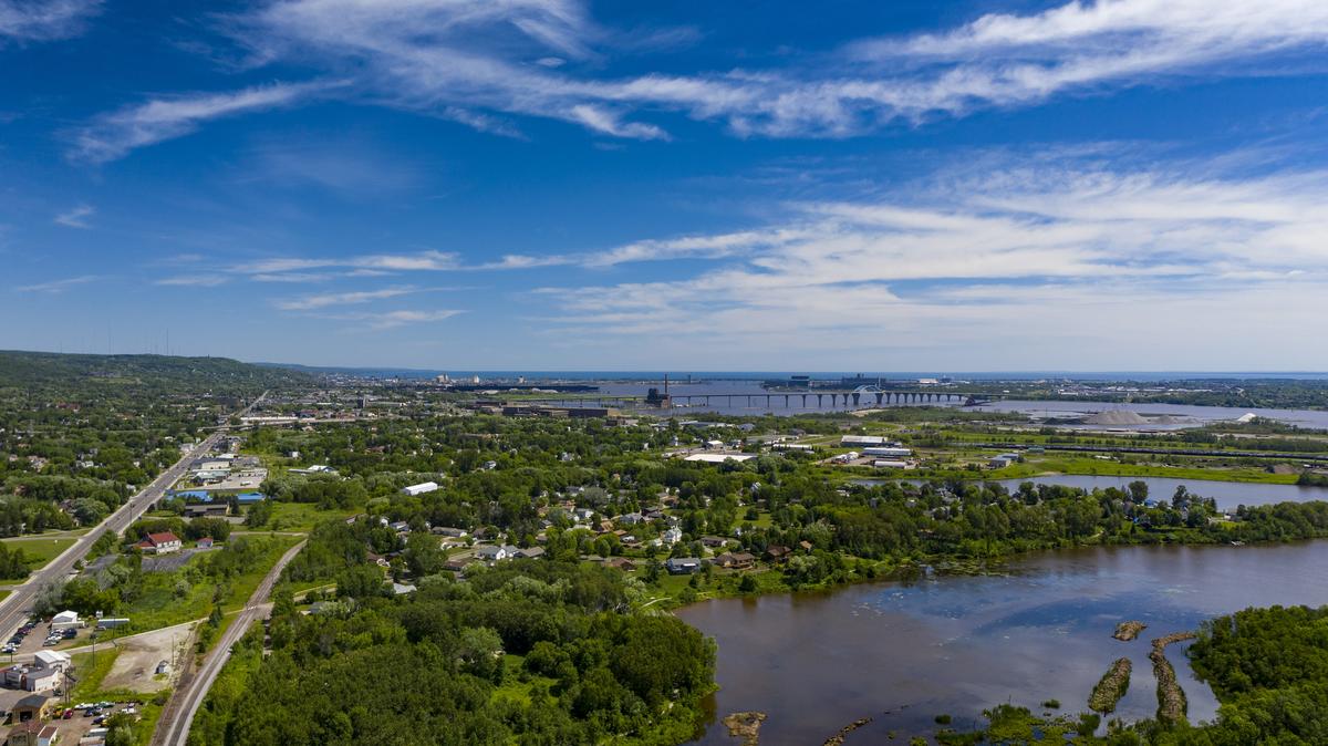 Twin Ports of Duluth, Minnesota and Superior, Wisconsin.