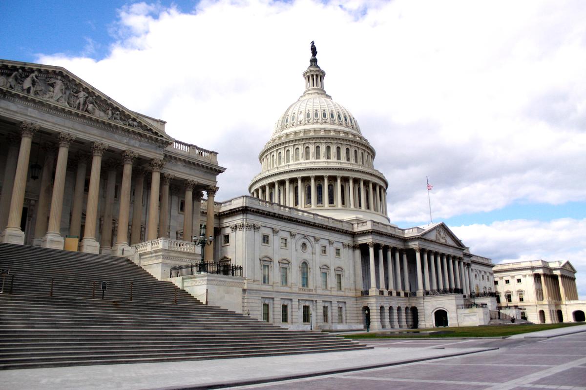 The United States Capitol building in Washington D.C.